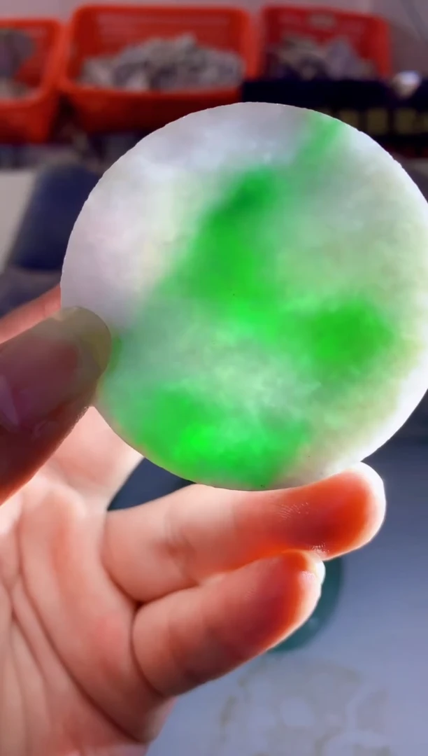 颈饰未镶嵌翡翠缅甸A货翡翠尚812