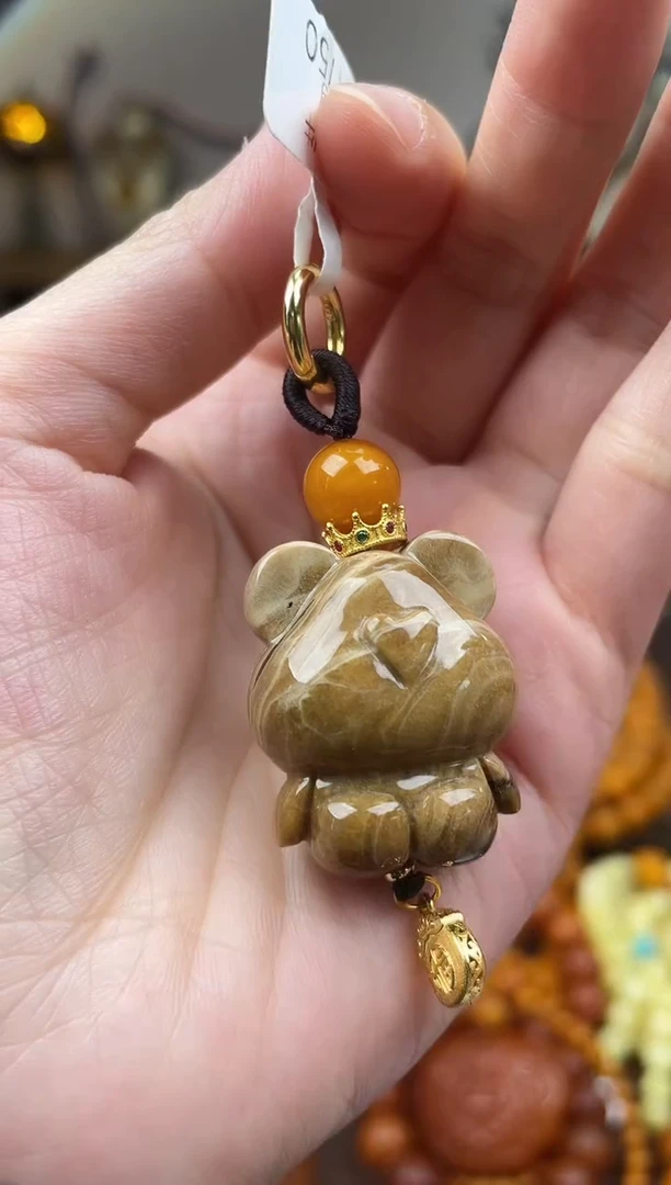 裸石琥珀未镶嵌首饰 假1赔4（多样性发货1件