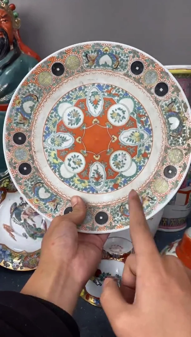 摆件陶567精品老厂瓷器（煤窑烧制）