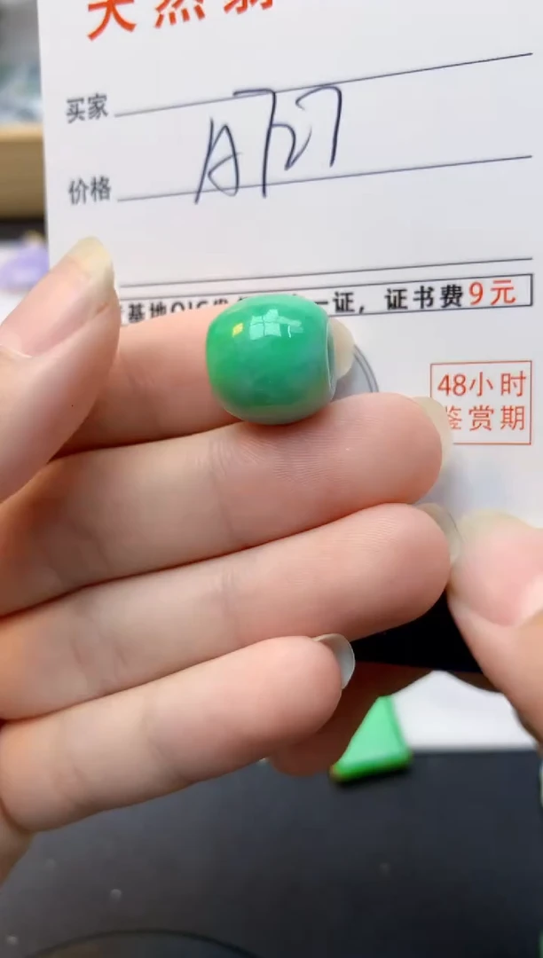 颈饰未镶嵌翡翠天然缅甸A货翡翠