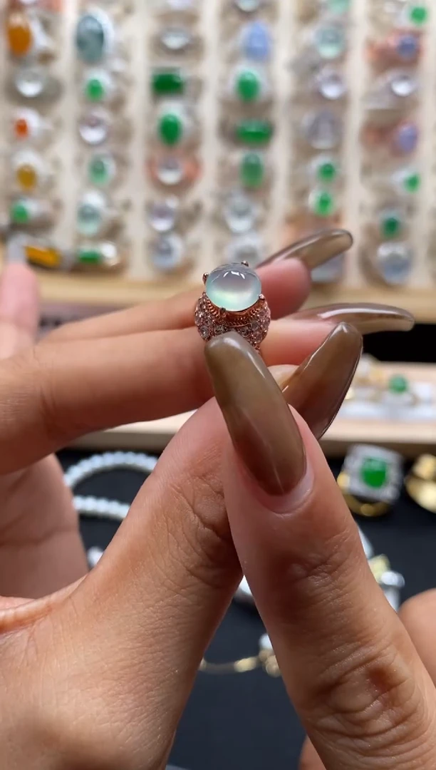 未镶嵌戒指翡翠缅甸天然a货翡翠