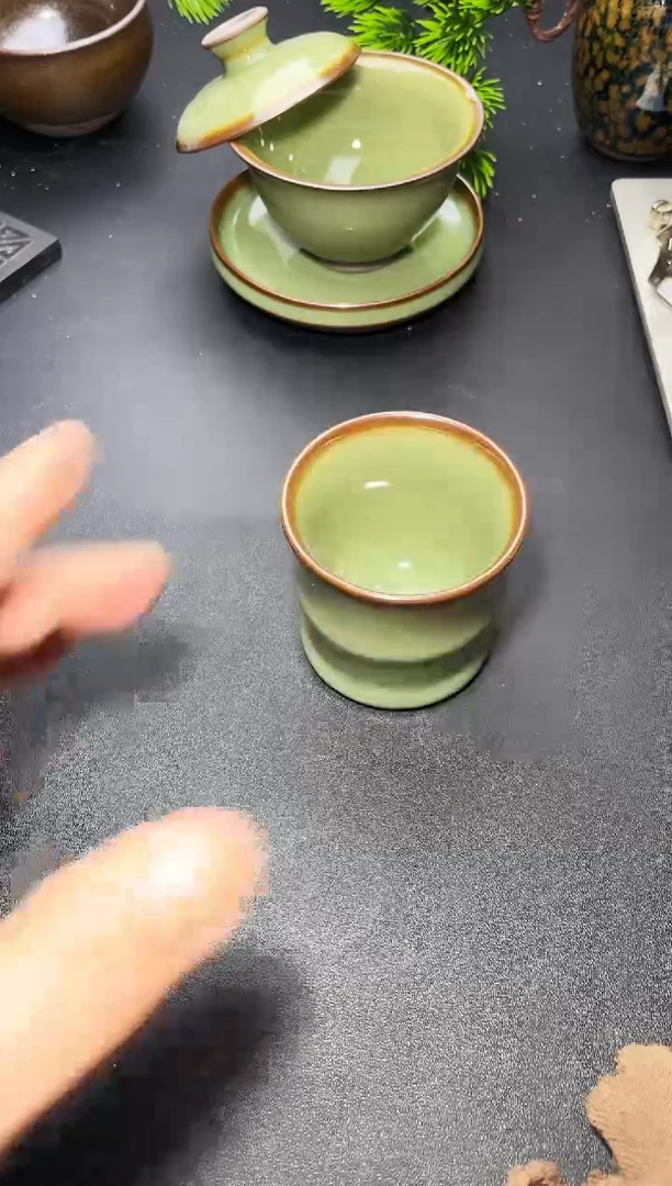 茶盏186 叶紫建盏