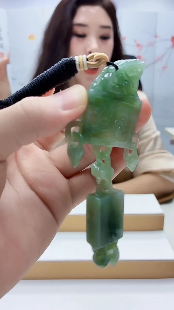 未镶嵌定制翡翠4829bb-毛货挂件22
