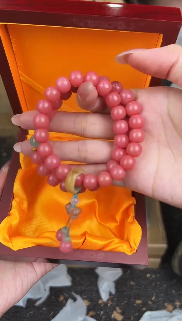 陈得住文玩阁粉玉菩提链接@@YS1065