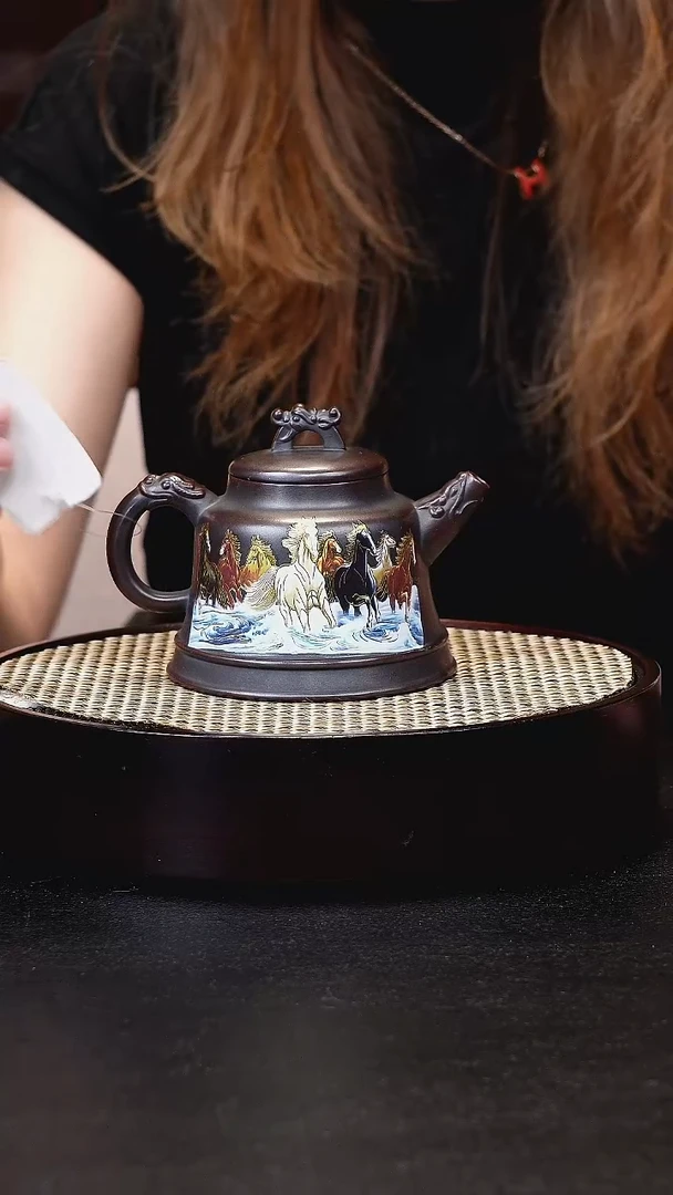 茶壶紫砂宜兴茶壶h9808