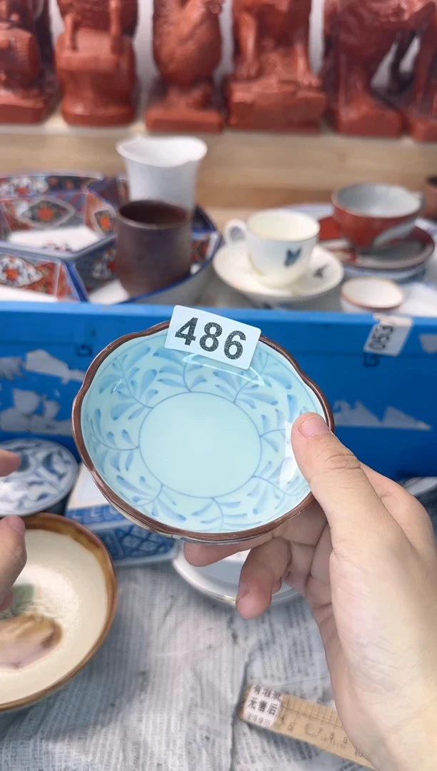 茶杯紫砂善*。486淘艺中古瓷器满18元包邮