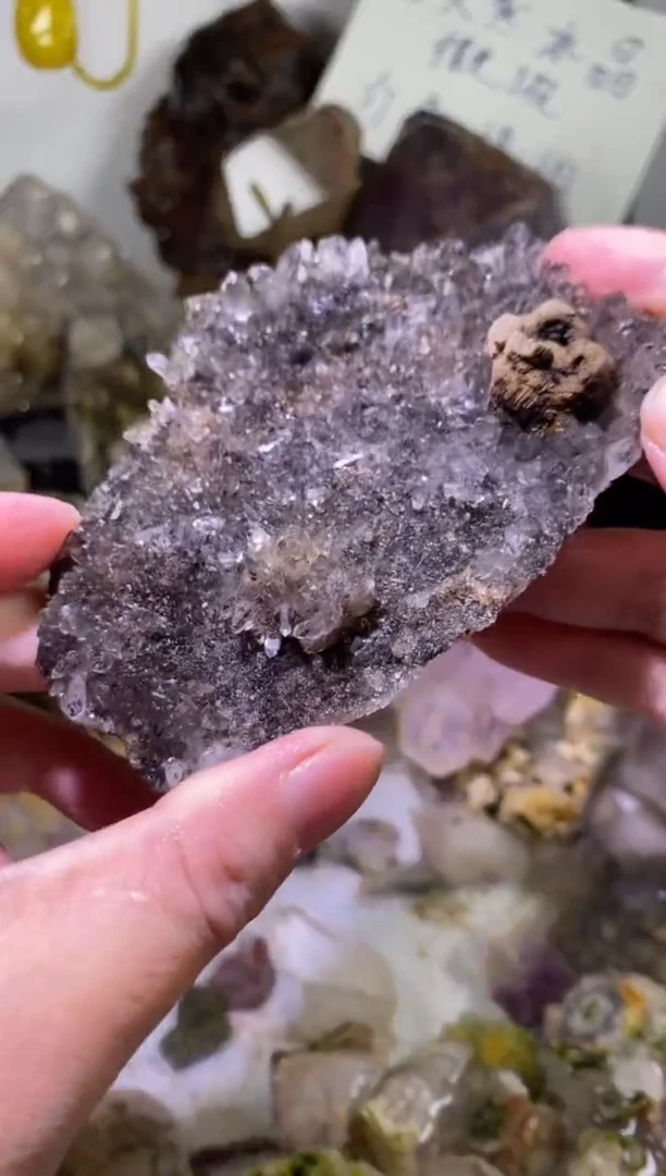 未镶嵌珠宝半成品水晶53号四川超七花园水晶