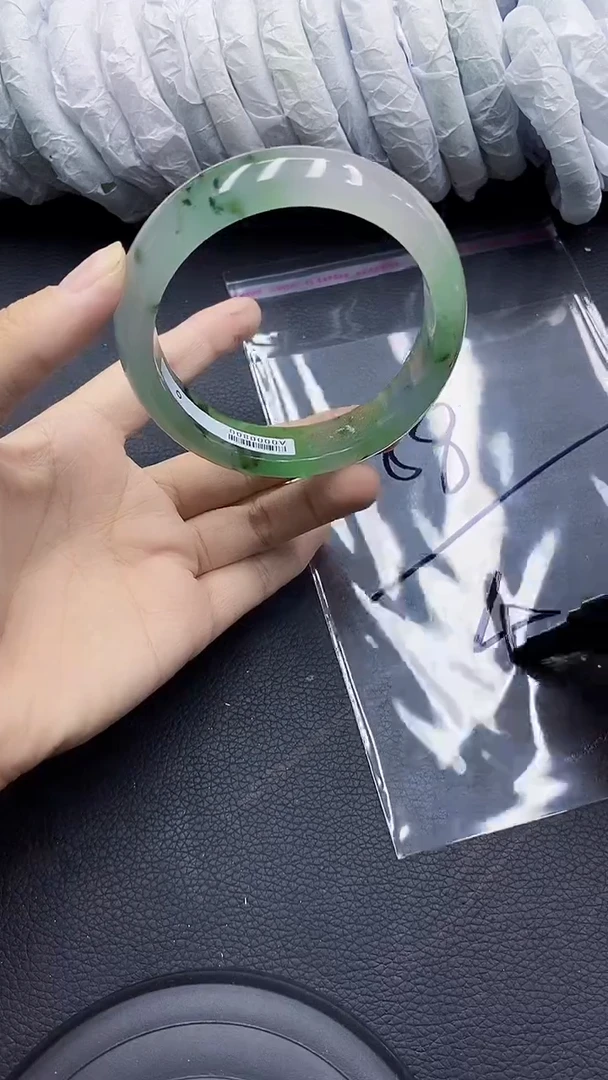 高冰透美人手镯 所见即所得45