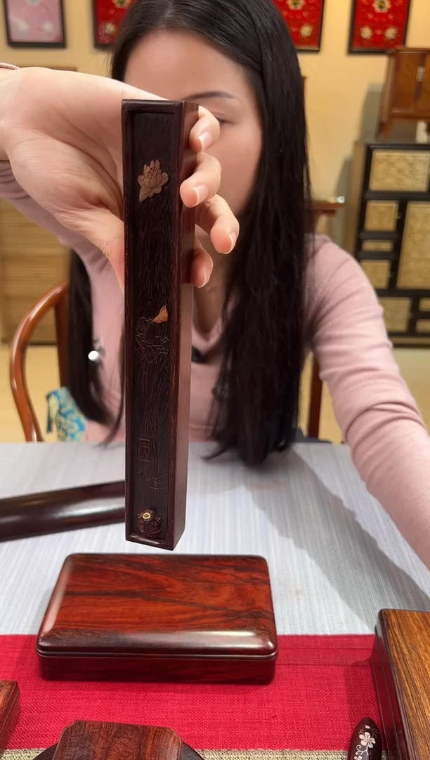 紫檀木类成套家具高级线香盒