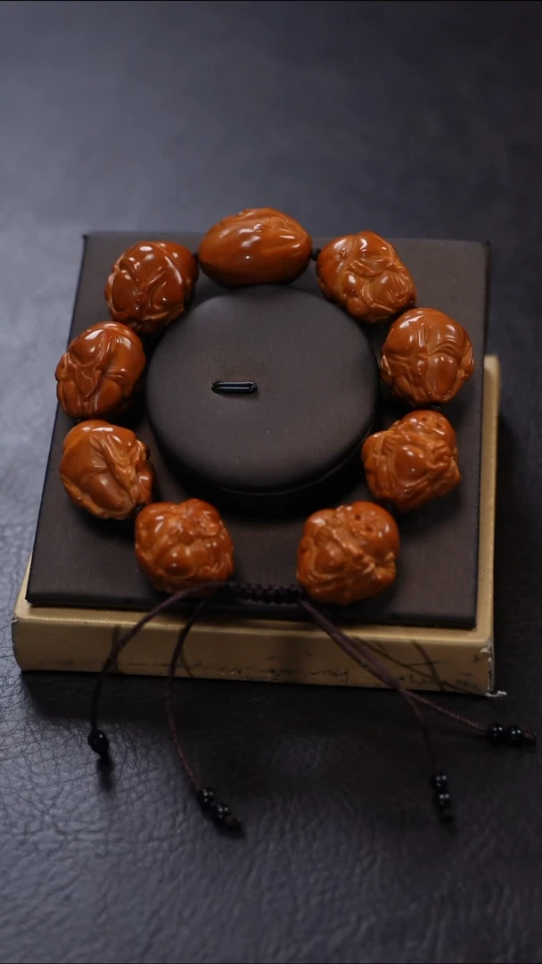 手串/手链橄榄核八万核雕文玩作品