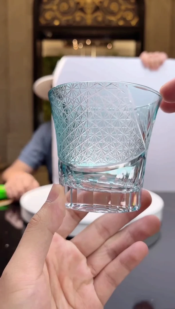 茶宠AJ1116067冷饮刻花杯子