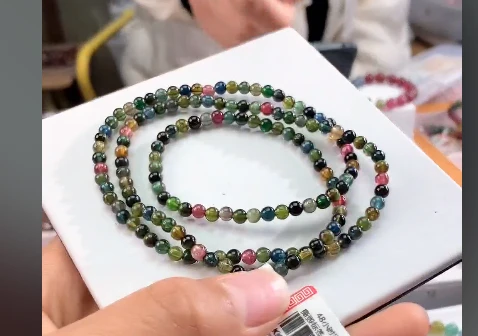 碧玺手串多样性发货