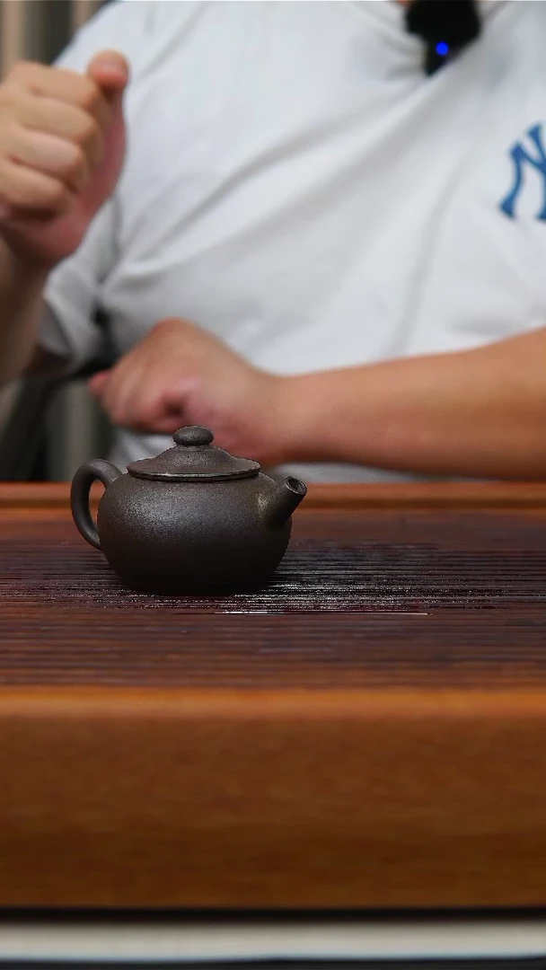 茶杯紫砂柴烧巨轮住