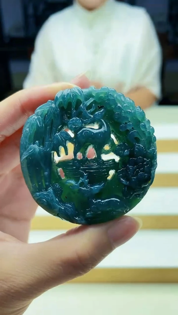 未镶嵌定制翡翠毛货09230168（拍一发一）