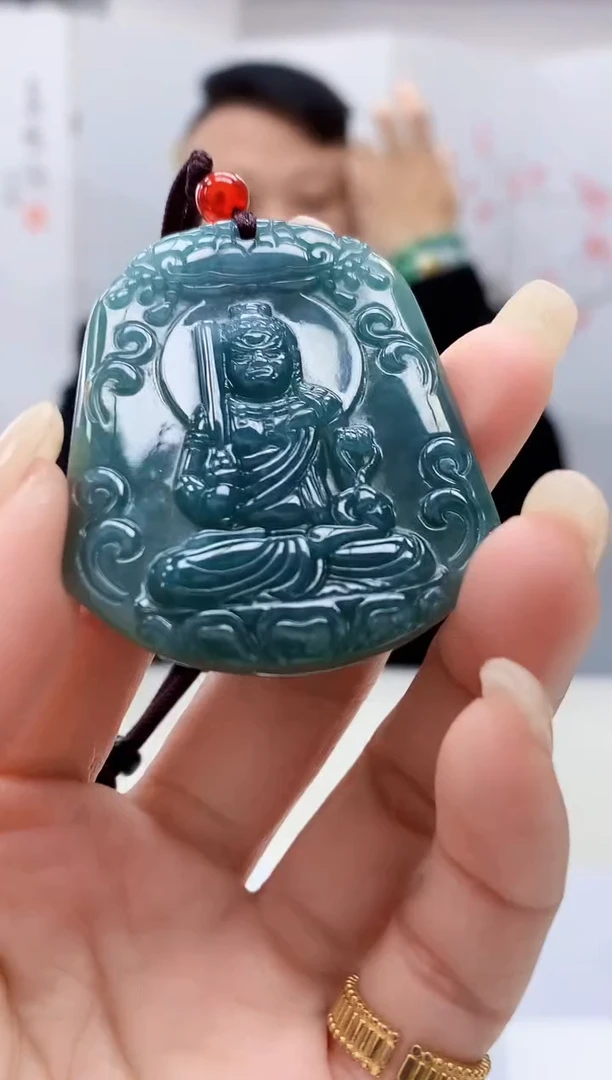 【闪购商品】翡翠颈饰未镶嵌4969lr-jj挂件131