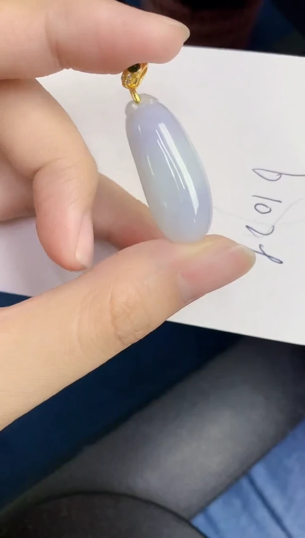 翡翠银S925镶嵌颈饰天然翡翠緬甸A貨