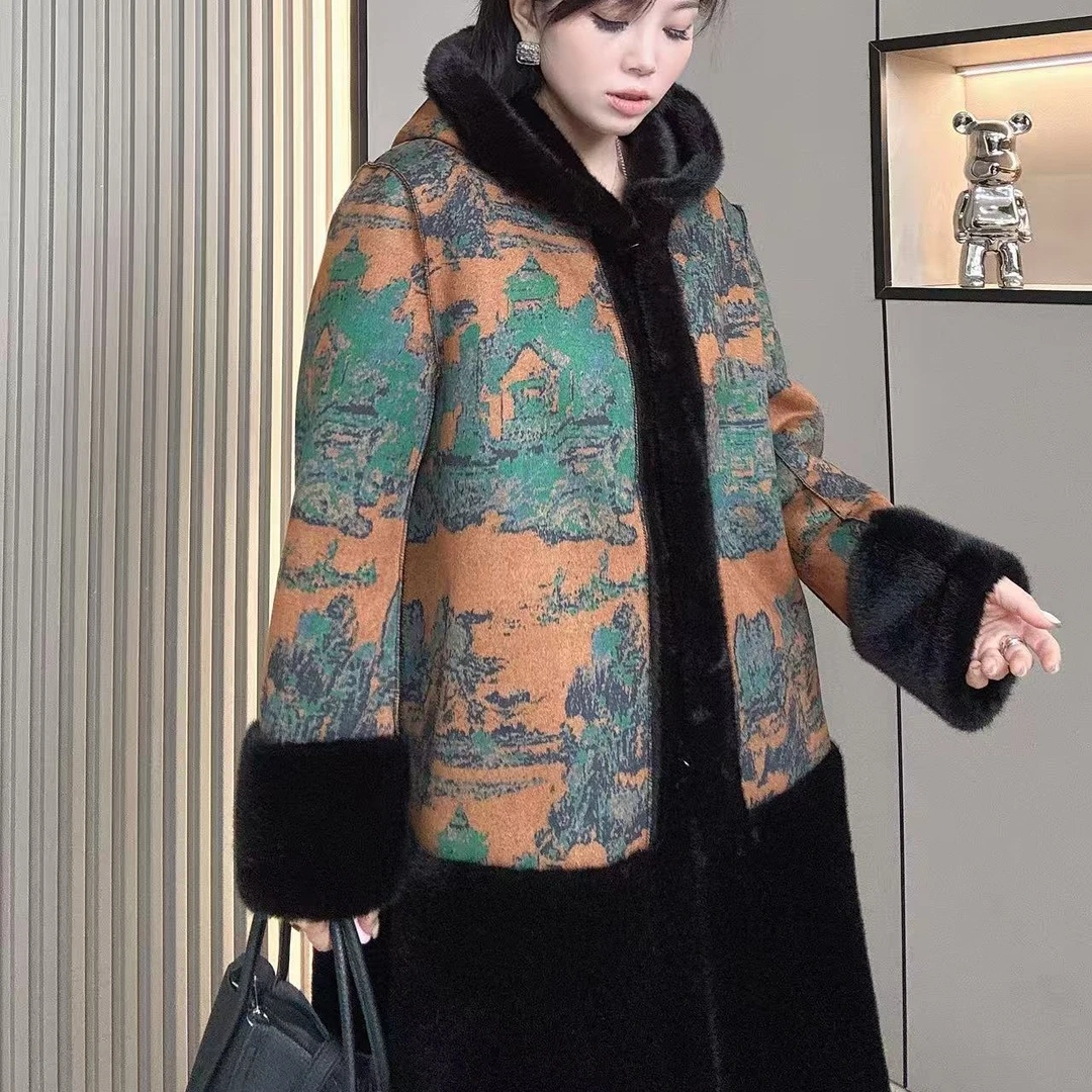 新款女士中国风双面款外套9/20