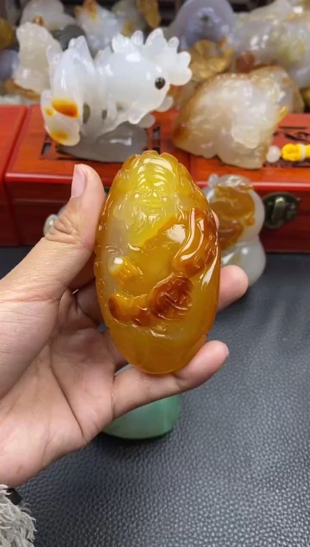 【闪购商品】玛瑙/玉髓手把未镶嵌00