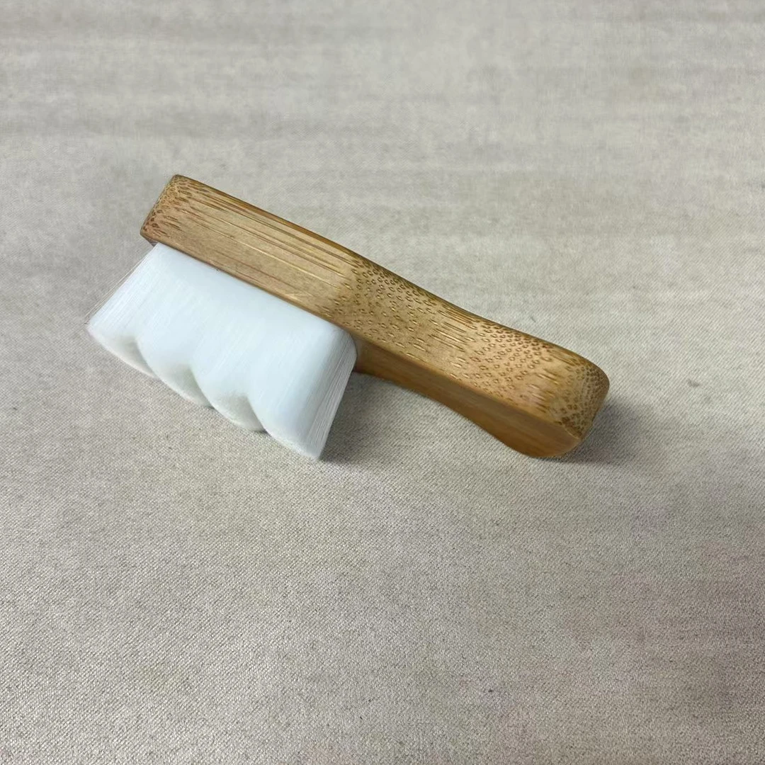 紫竹文玩小刷子一把（人间清醒手盘）
