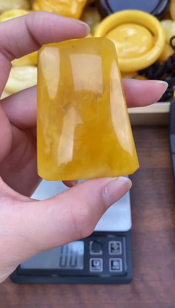 裸石琥珀未镶嵌天然琥珀蜜蜡