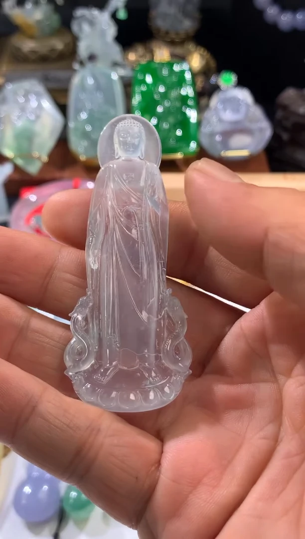 吊坠(不含链)未镶嵌翡翠天然翡翠吊坠