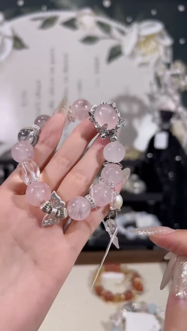 【闪购商品】水晶手链未镶嵌天然水晶默认微瑕 多样性发货发其一