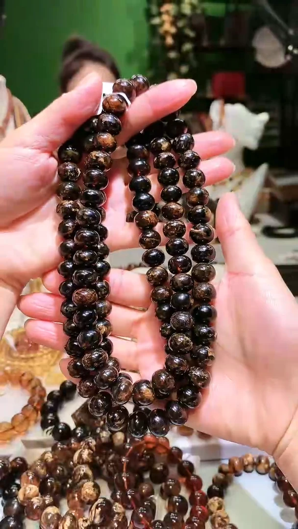 【闪购商品】琥珀裸石未镶嵌抚顺琥珀12＋黑花108