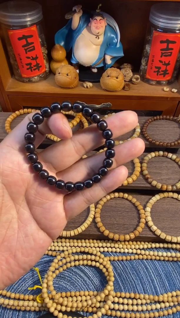 乌木类木头款乌木手串8MM