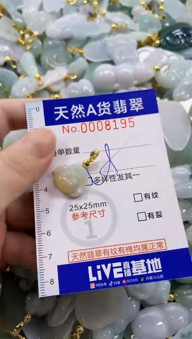 颈饰未镶嵌翡翠天然A货翡翠