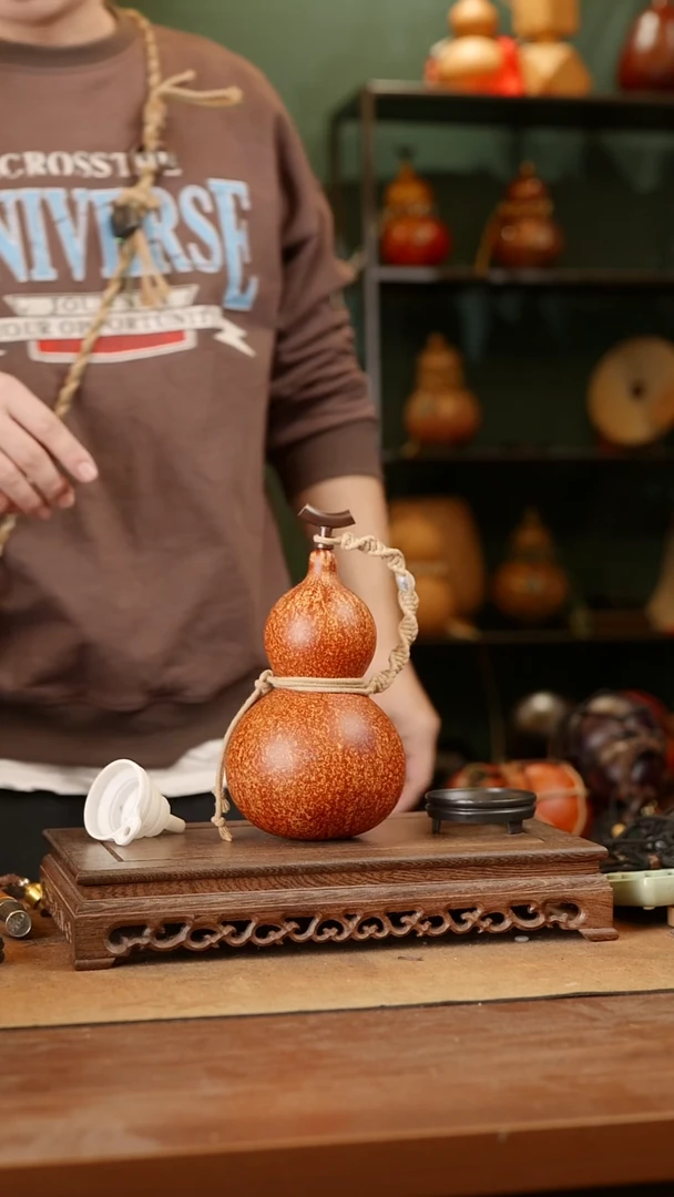 38号精品天然大漆酒葫芦一物一拍~