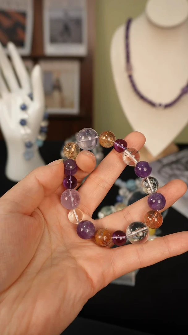 未镶嵌手串水晶水晶