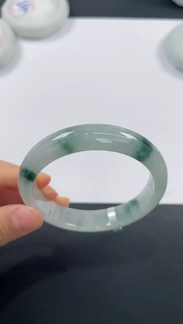 未镶嵌定制翡翠基地发货H 3318 57+