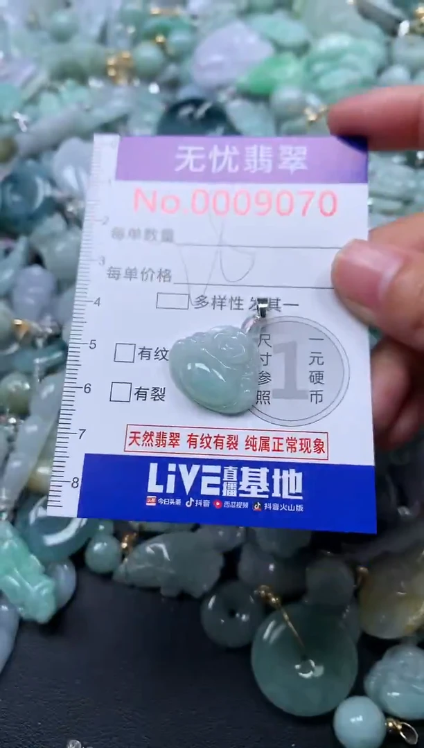 颈饰未镶嵌翡翠9070