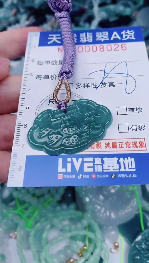 颈饰未镶嵌翡翠00008026