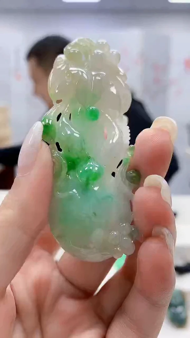 定制翡翠未镶嵌4898ms-毛货3瓜