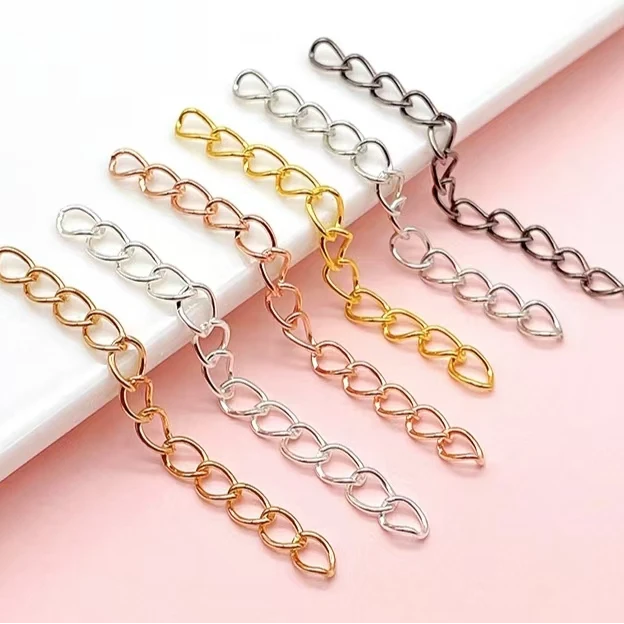 铁手链 《海燕专属》5CM延长链铁质电镀尾链DIY饰品配件 首饰收尾调