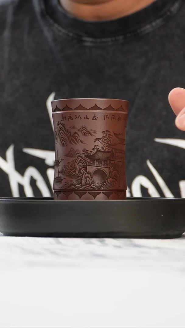茶杯紫砂宜兴紫砂茶具正品