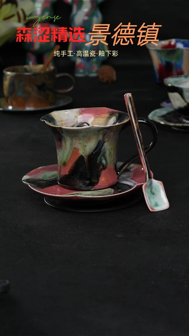 设计师款景德镇森涩手创陶瓷（食品级）292