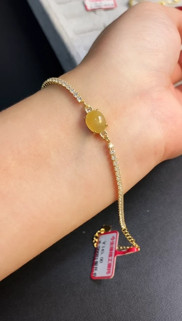 银S925镶嵌戒指翡翠天然