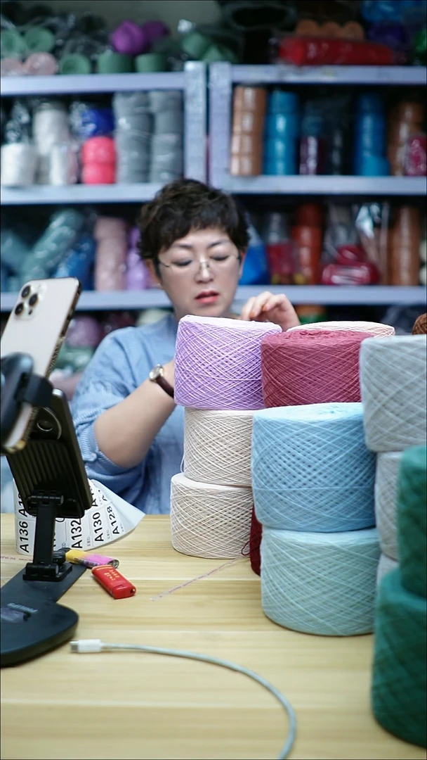 羊毛欢姐手编线A127