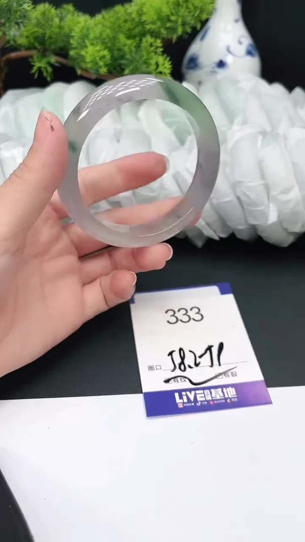 未镶嵌手镯翡翠333