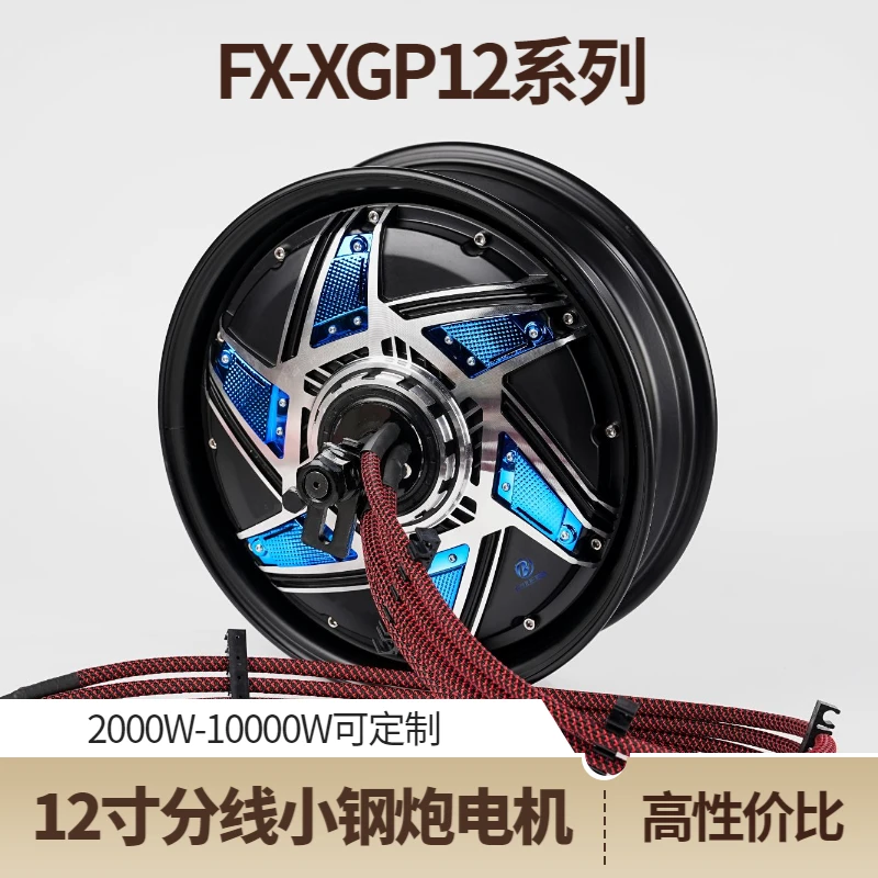 双动力联盟12寸大功率赛道竞技版瓦片小钢炮电机2000W~10000W