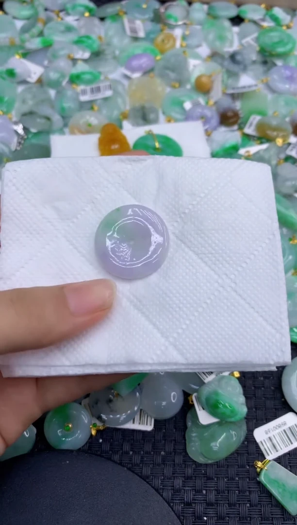 颈饰未镶嵌翡翠天然缅甸A货翡翠