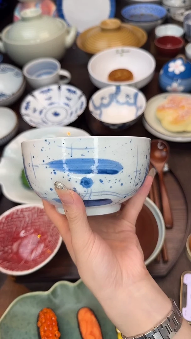 瓷（泼墨舞动）罗汉碗