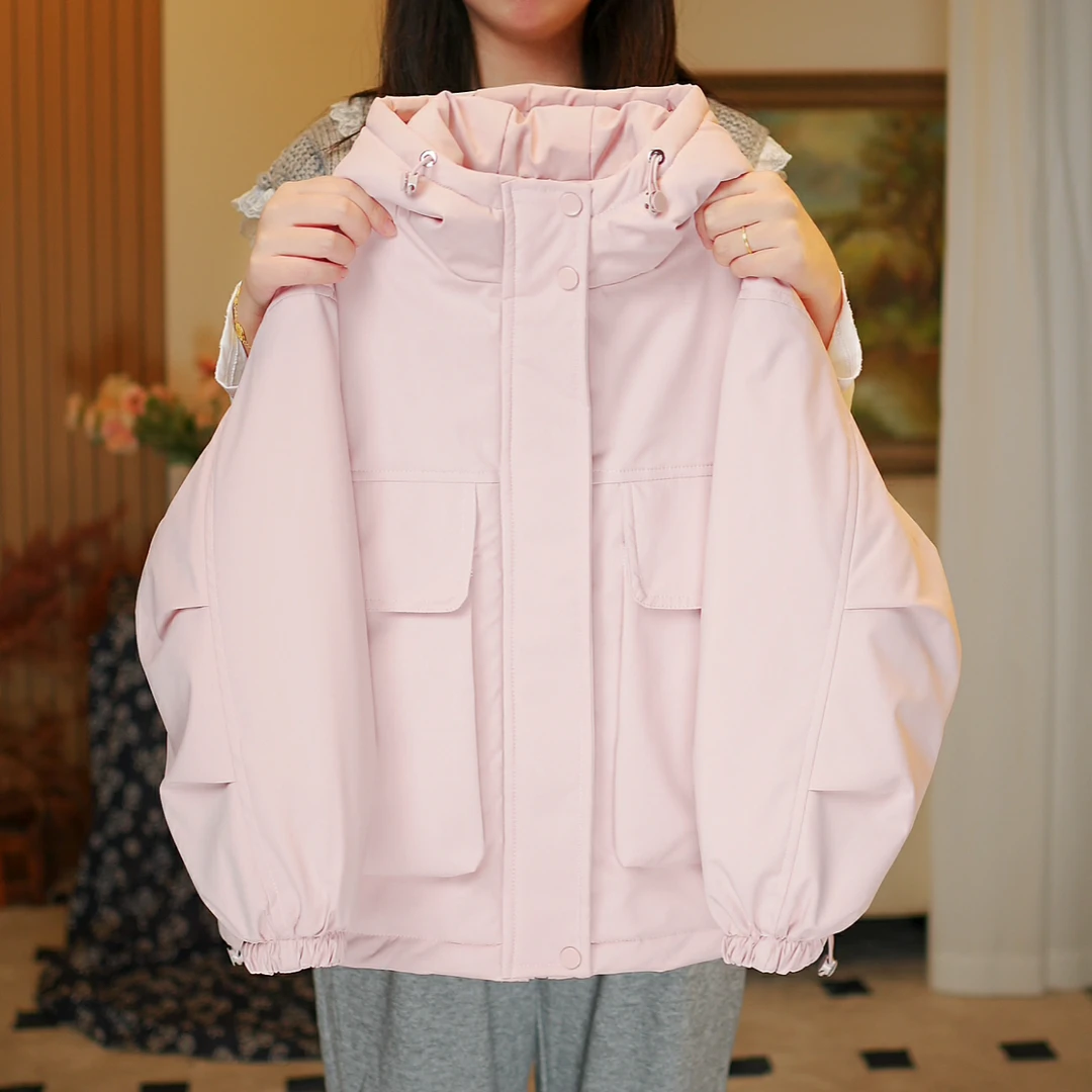 【过冬款】女童棉衣加绒加厚外套小女孩棉袄冬装中大童儿童保暖棉服