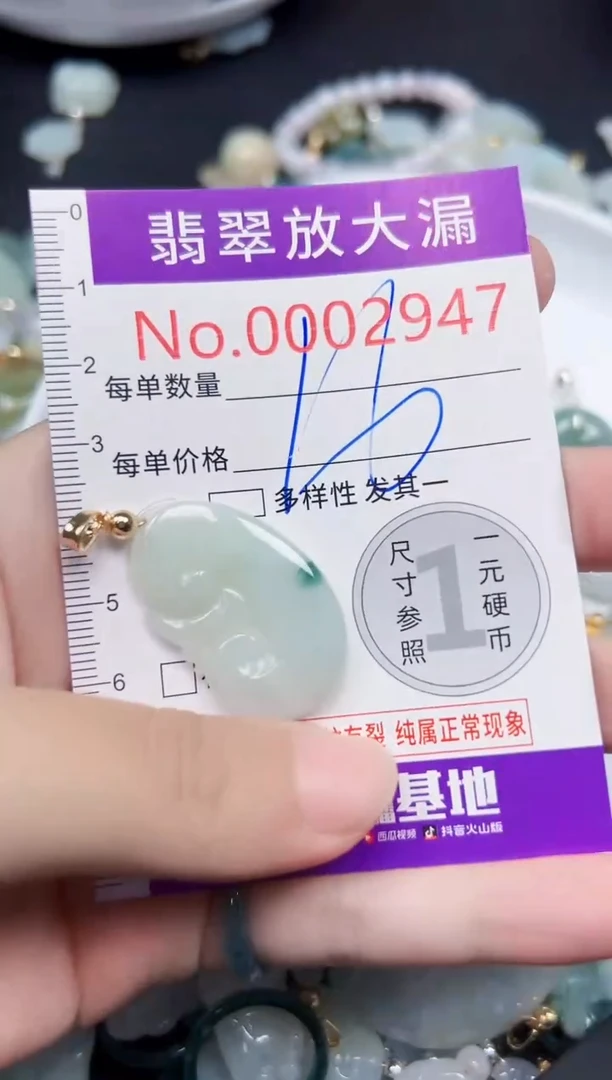 颈饰未镶嵌翡翠2947