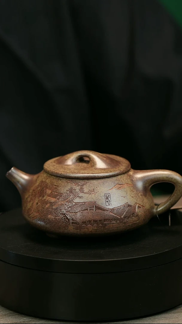 茶壶紫砂岁***好H1918李琴江南景州石瓢