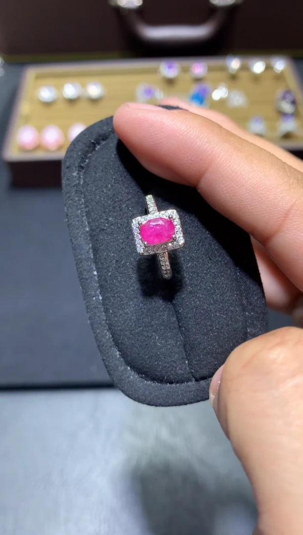 未镶嵌戒指红宝石G80【多样性发其一】