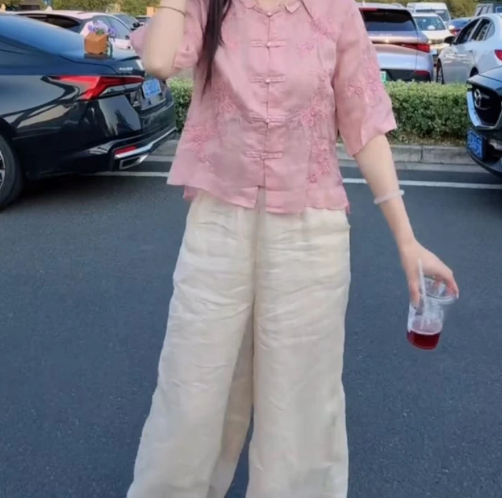 2025夏季时尚潮流百搭精品女装青S690