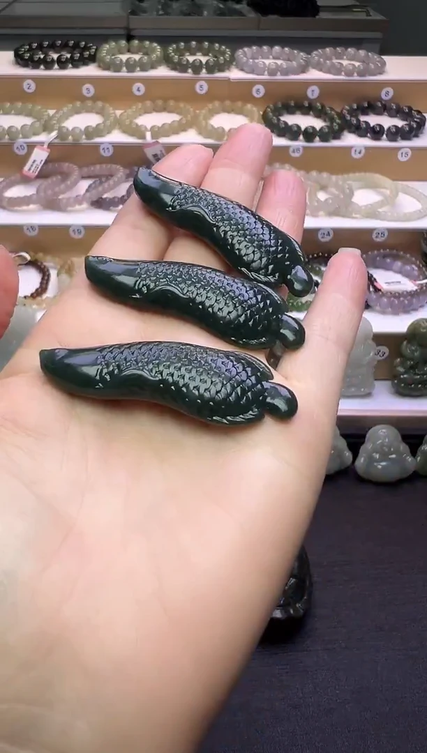 颈饰未镶嵌和田玉47号链接多样性发一有棉点约卡57*17*9